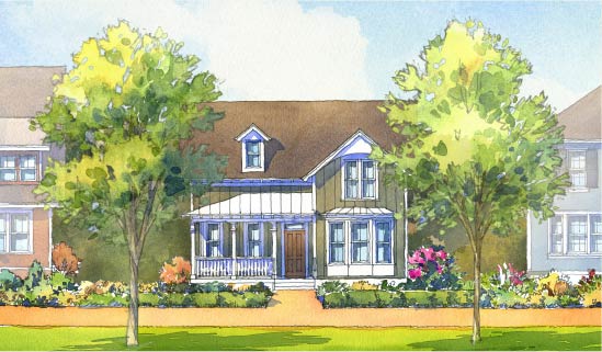 Terrace Floor Plan by Sabal Homes | Summers Corner