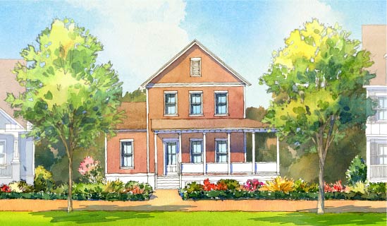 Garden Floor Plan by FrontDoor Communities | Summers Corner