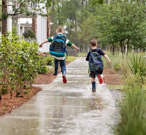 Walking Home from the Best South Carolina Schools in Dorchester District 2
