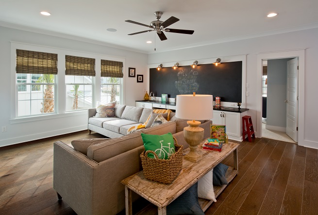 Firethorn Plan a Sabal Homes Basement View near Charleston, SC