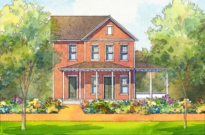 Azalea Plan a FrontDoor Communities House Drawing in Summerville, SC