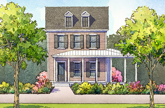 Daisy Plan a FrontDoor Communities House Drawing in Summerville, SC