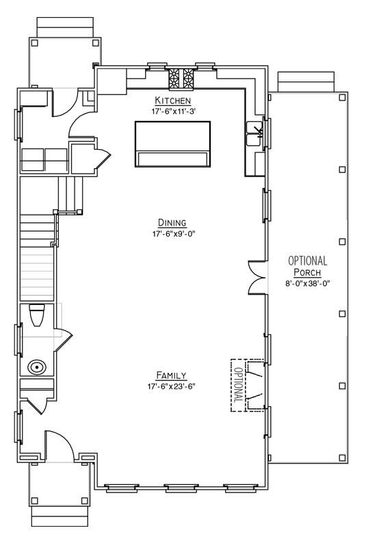 Dahlia Plan a FrontDoor Communities First Floor Plan in Summerville, South Carolina