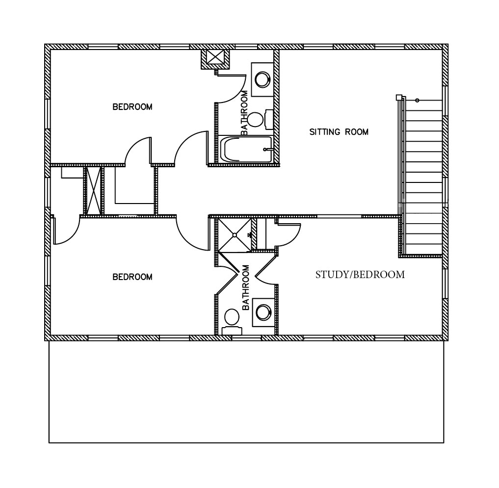Lily Plan a Saussy Burbank Second Floor Plan near Charleston, SC