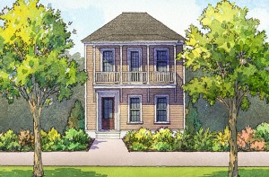 Gardenia Plan a Saussy Burbank House Drawing in Summerville, SC