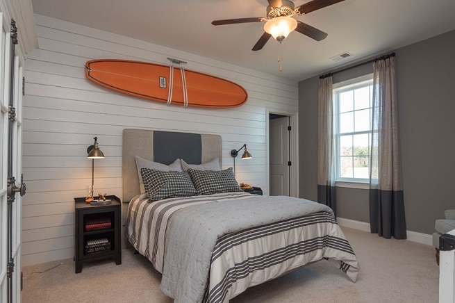 Keeneland Plan a Dan Ryan Builders Kids Bedroom View in Summerville, SC