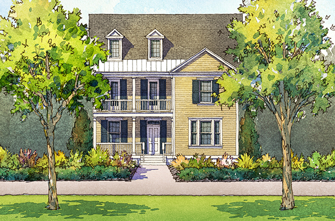 Tea Olive Floor Plan - New Homes for Sale in Summerville, SC 2