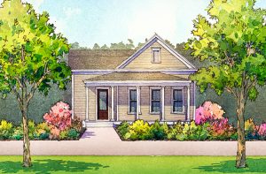 Sassafras Plan a Frontdoor Communities House Drawing in Summerville, SC