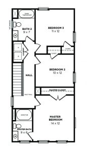 Lily Plan a FrontDoor Communities Second Floor Plan in Summerville, Sc