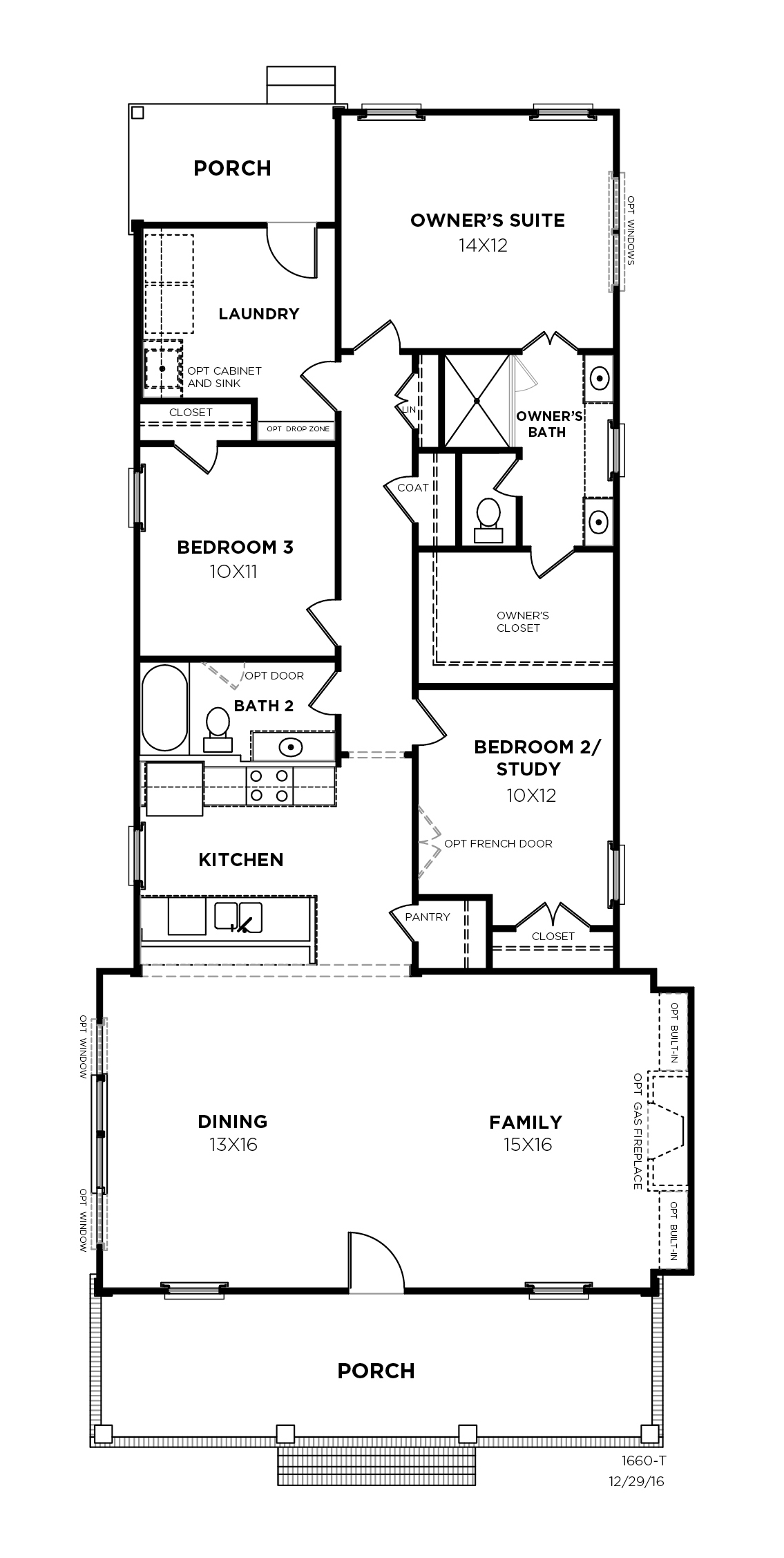 Broadleaf Plan a Saussy Burbank First Floor Plan near Charleston, SC