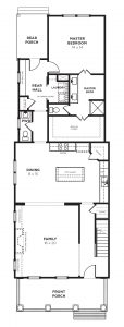 Honeysuckle Plan a Dan Ryan Builders First Floor Plan near Charleston, SC