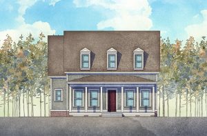 Preakness II Plan a Dan Ryan Builders House Drawing near Charleston, SC