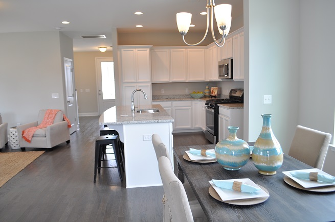 437 Watergrass Way a Sabal Homes Kitchen Table View near Charleston, SC