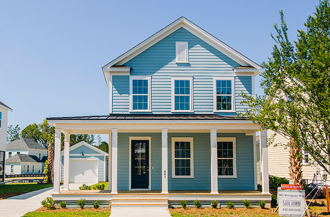 441 Watergrass Way a Sabal Homes Front Door View in Summerville, SC