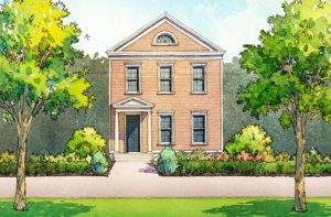 Conifer Plan a Saussy Burbank House Drawing in Summerville, SC